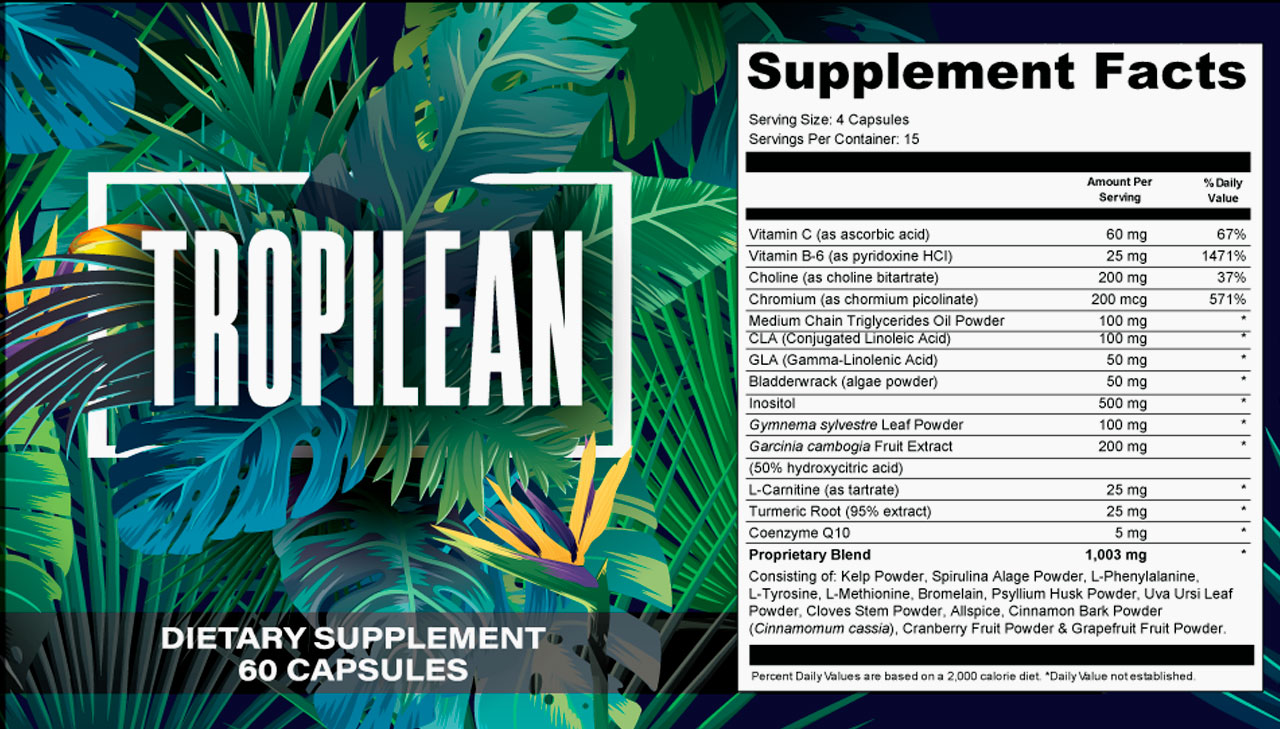 Tropilean-label